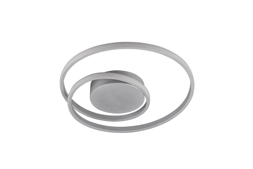 Deckenleuchte Zibal Ø 39 cm Titan Grey Trio 4017807442144