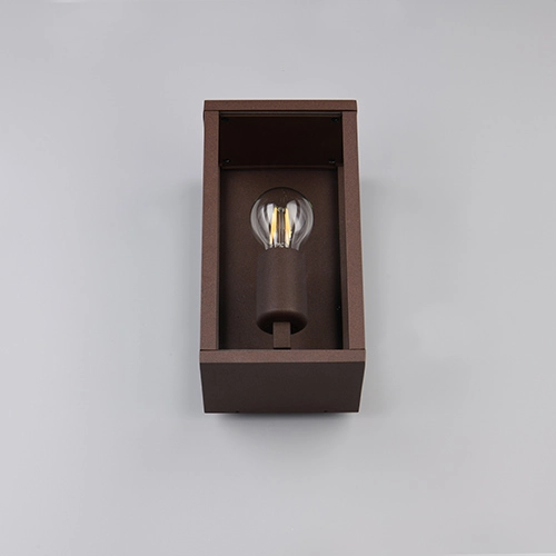 Moderne Wandlampe Garonne S rostbraun Trio 4017807687378