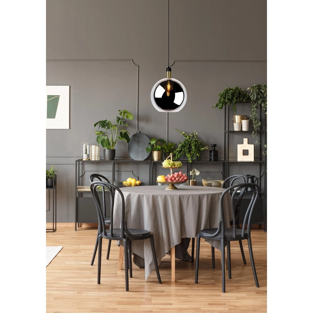 Pendellampe Julius Ø 40cm Rauchglas Lucide 5411212343345