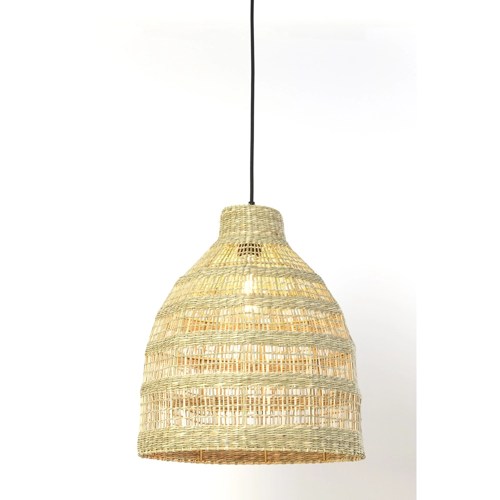 Seegras-Pendellampe Sagar Ø 38cm - 1x E27 Light & Living 8717807644017