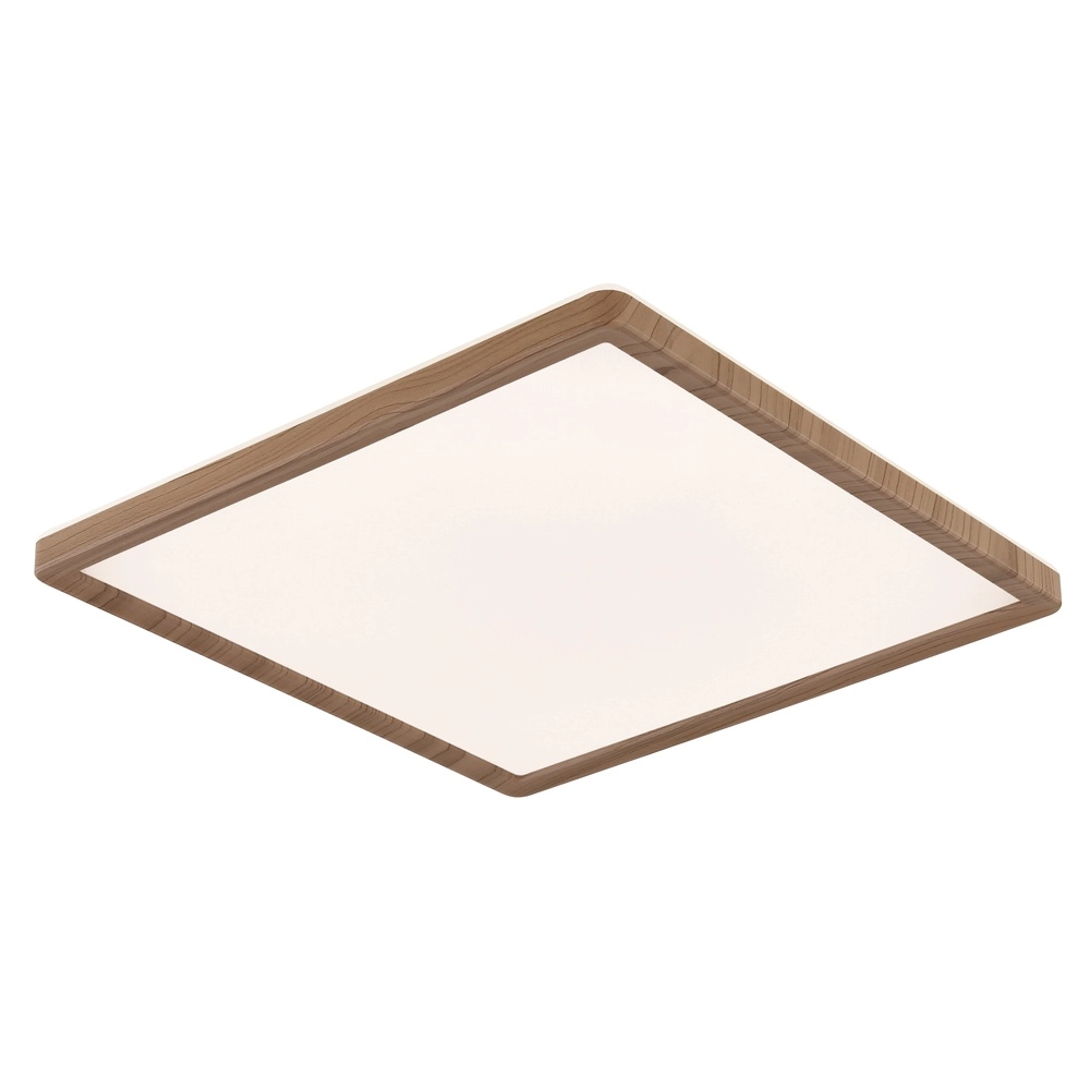 Deckenlicht Sapana quadratisches 29,4 cm großes Holz Globo 9007371448432