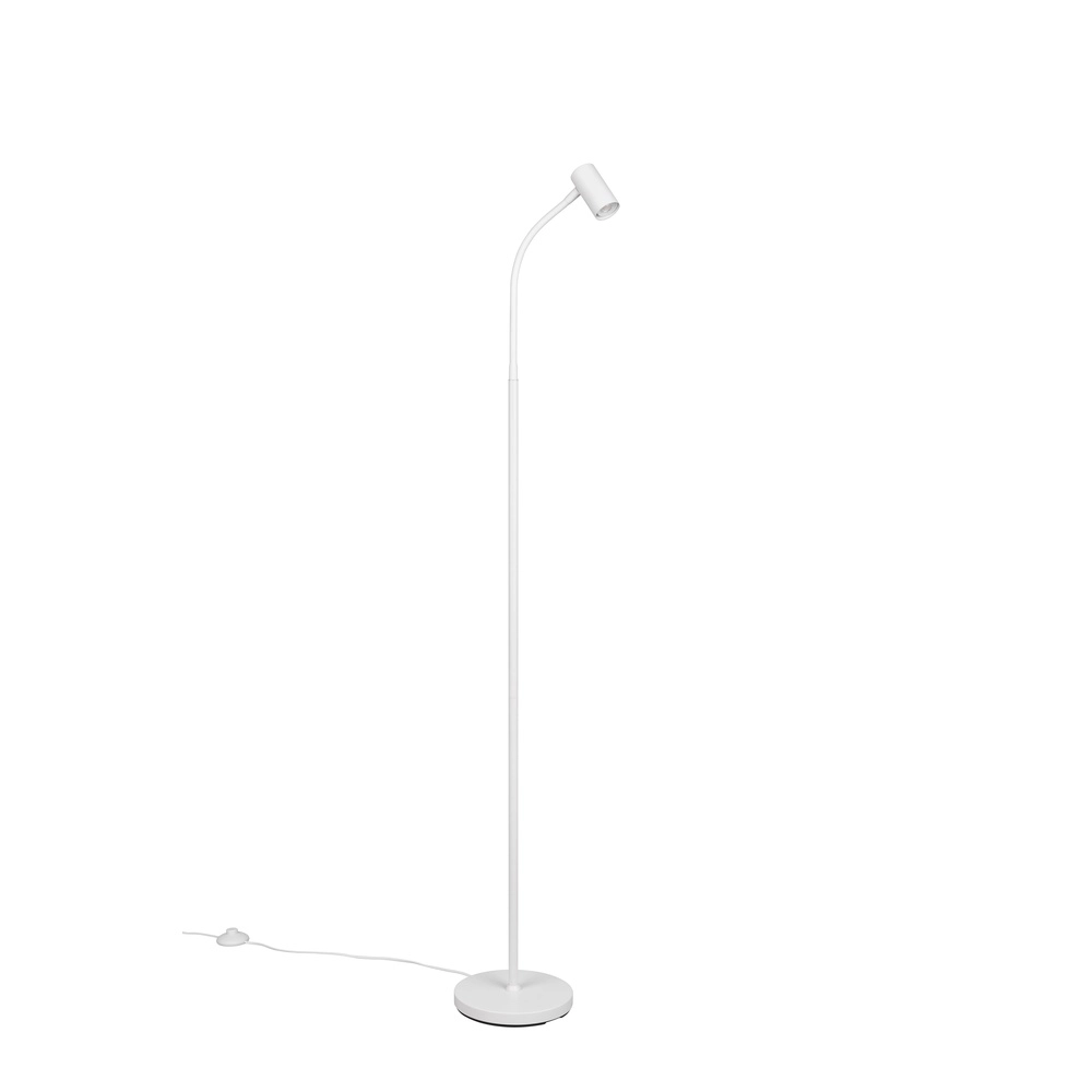 Design-Stehlampe Taryn Weiß Trio 4017807685763