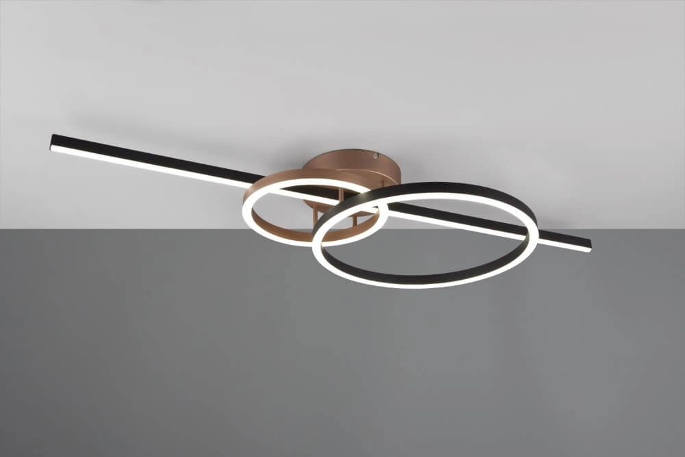 Deckenlampe Montilla schwarz Trio 4017807585230
