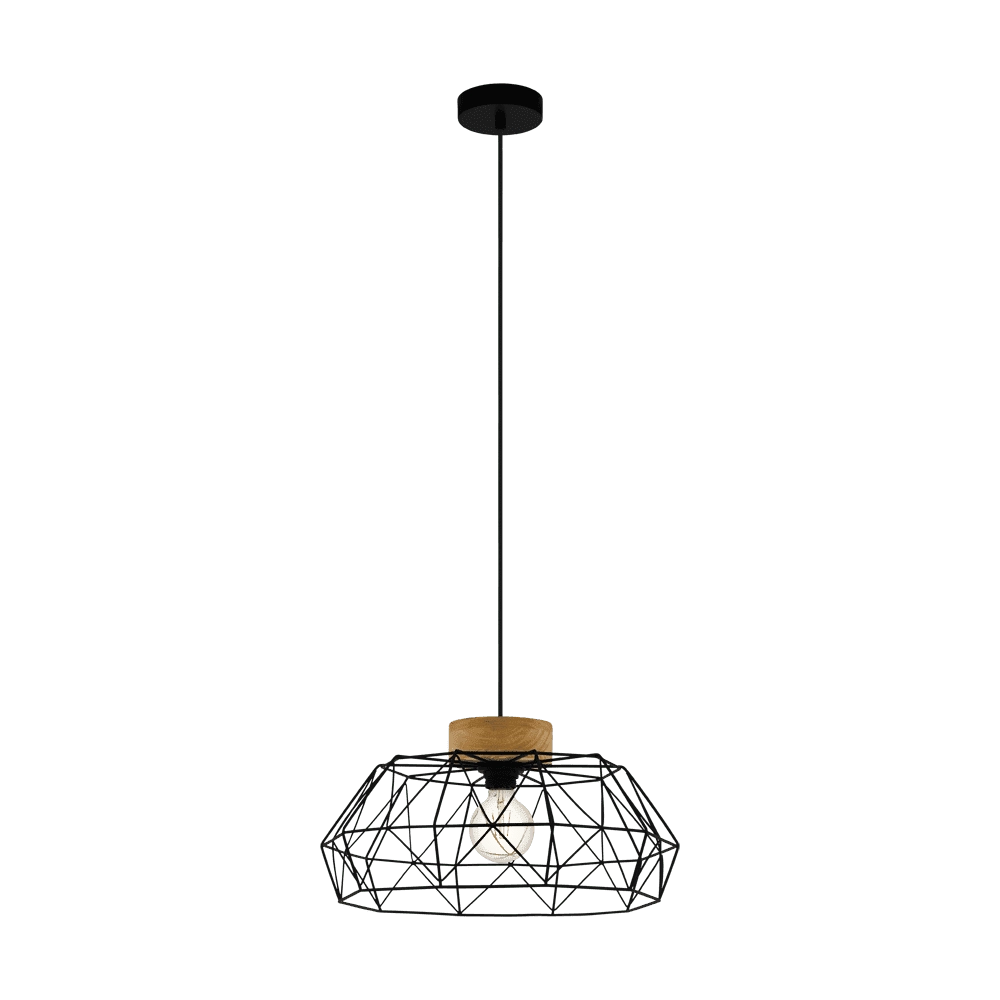 Ländliche Hängelampe Padstow Ø 45,5 cm Eglo 9002759440893