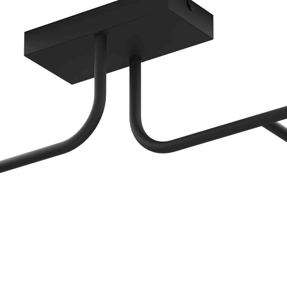 LED-Deckenleuchte Clavellina Schwarz Eglo 9008606241088