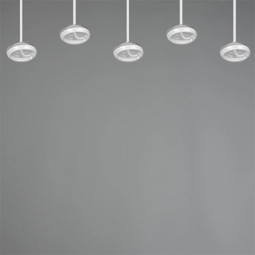 5-Licht-Design Pendellampe Tarsia Weiß Trio 4017807683400