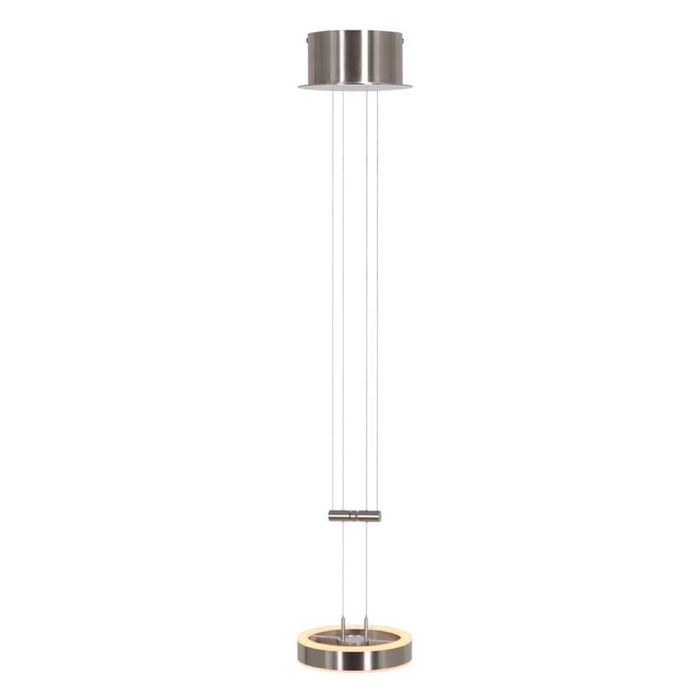 Schlanke LED-Hängelampe Piola Edelstahl Steinhauer 8712746167306