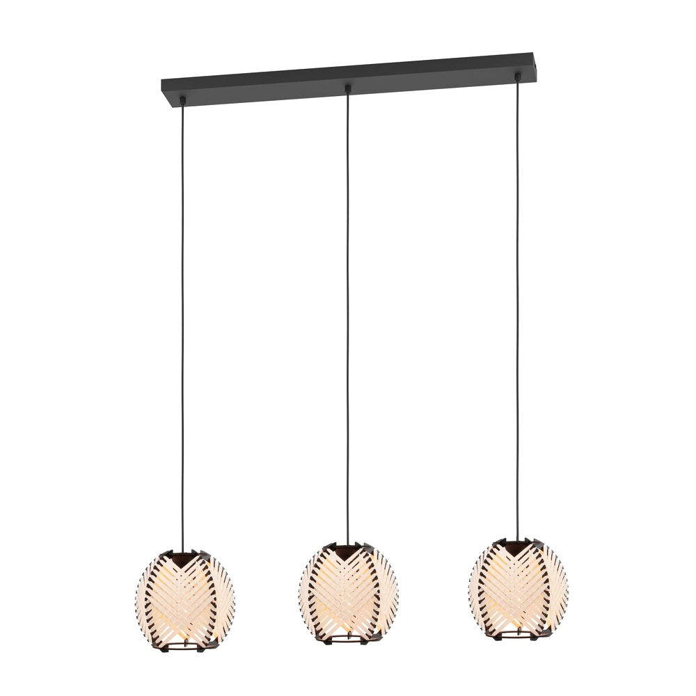 Design-Essaal-Pendellampe Waverton 3x E27