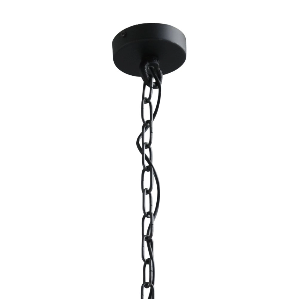 Pendelleuchte Larino 60 schwarz mit altem gold Masterlight 8718121234601
