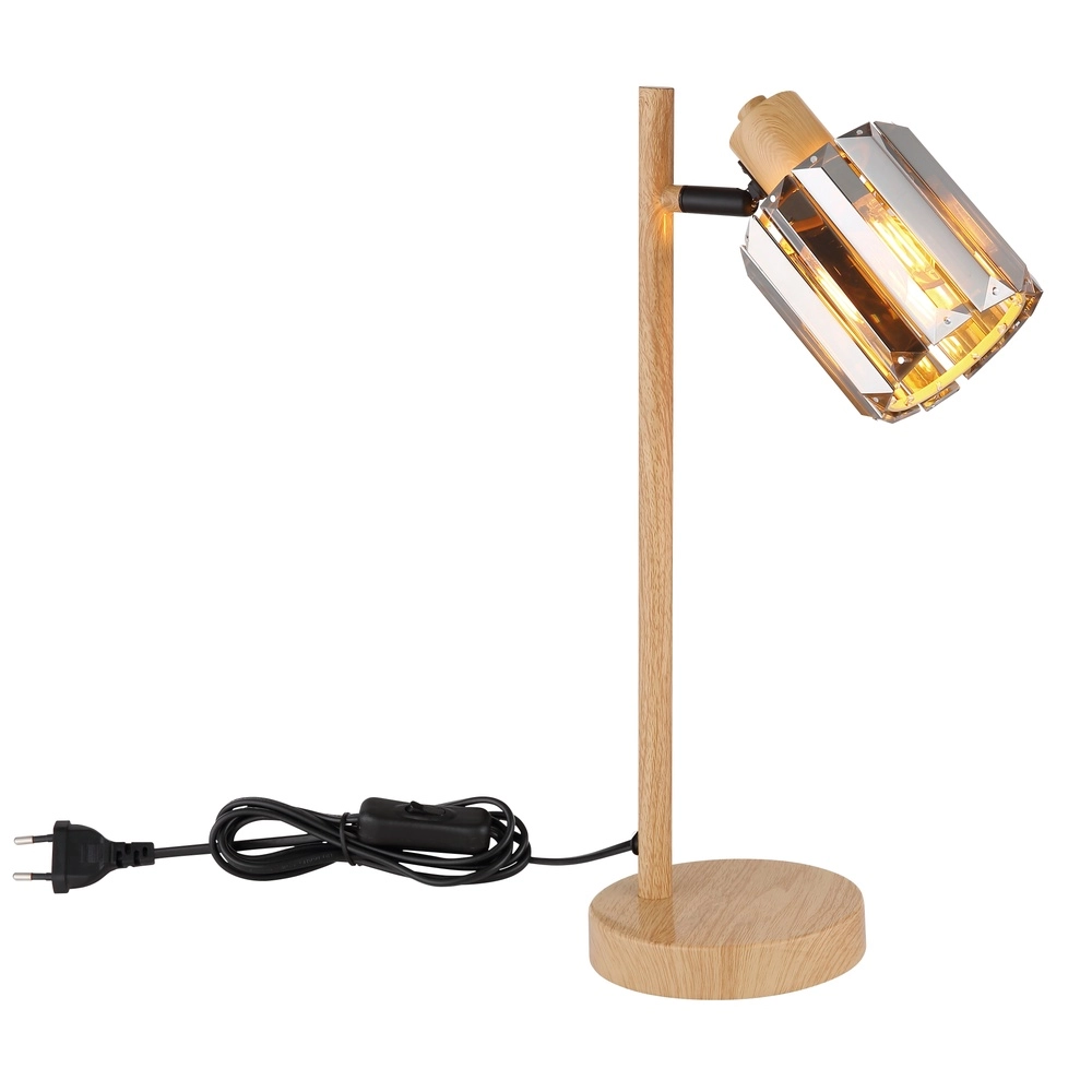 Tischlampe Run Holz Globo 9007371510979