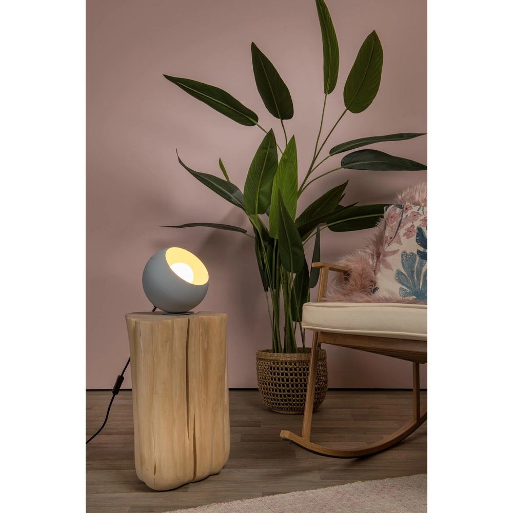 Tischlampe Doredos Ø 20cm blau Lucide 5411212510068