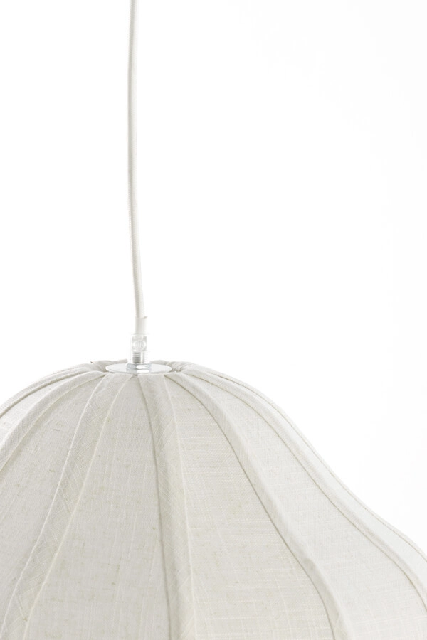 Weiße Pendelleuchte Sukau Ø 38,5cm Light & Living 8717807763732