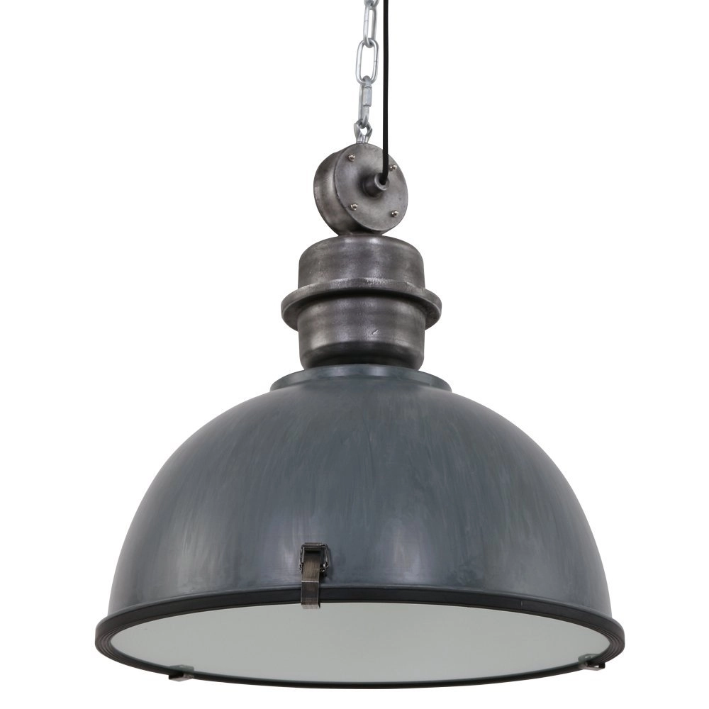 Pendelleuchte Bikkel XXL Vintage Grey mit Nickel