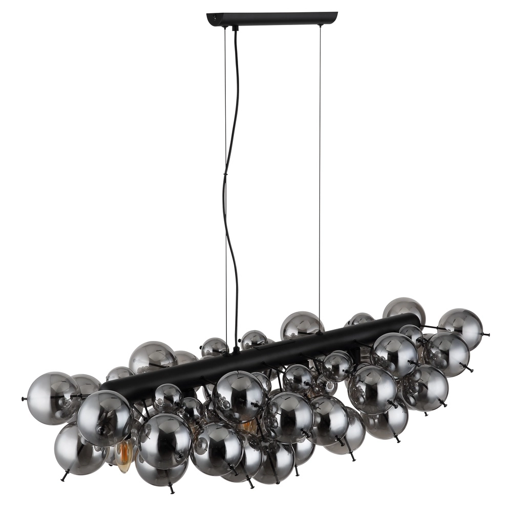 Einzigartige Pendellampe Udo Rauchglas 100 cm Globo 9007371471263