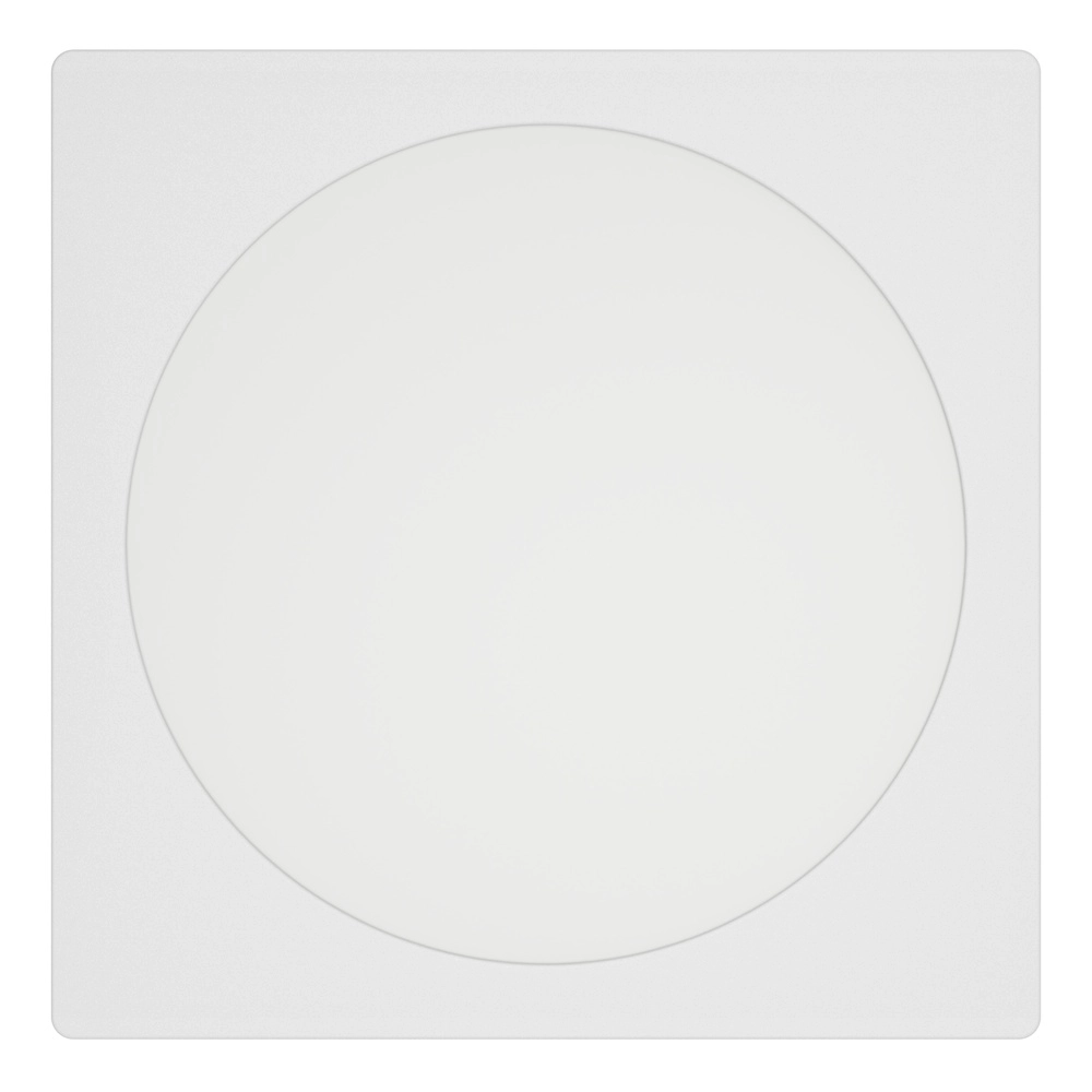 Einbaulampe Fueva 6 Quadrat – Weiß – 21,6x21,6 cm