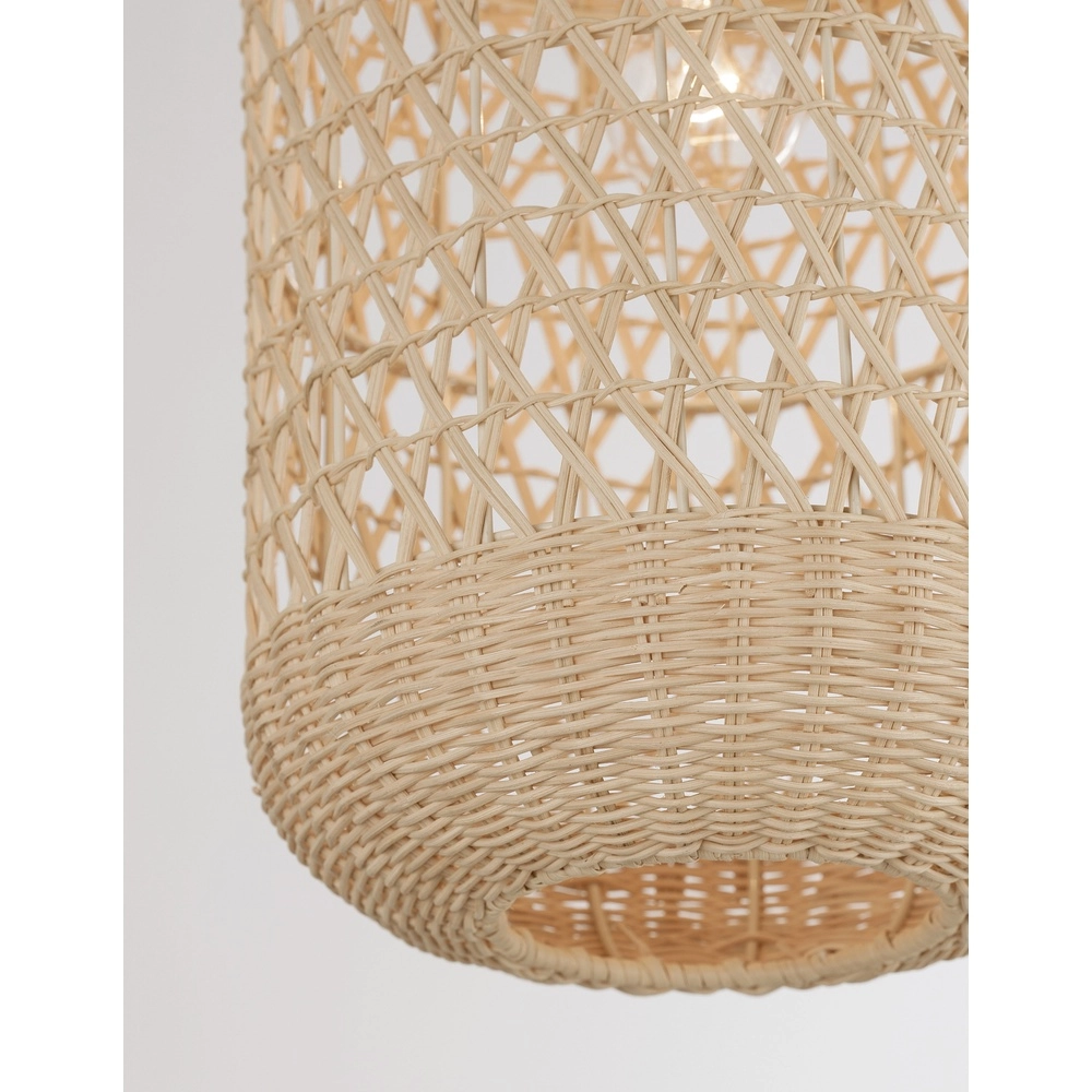 Rattan Pendelleuchte Aurora Ø 24,5cm Lyora 5212017416575