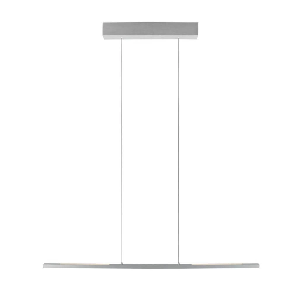 Design-Pendelleuchte Bande 114cm grau Steinhauer 8712746175806
