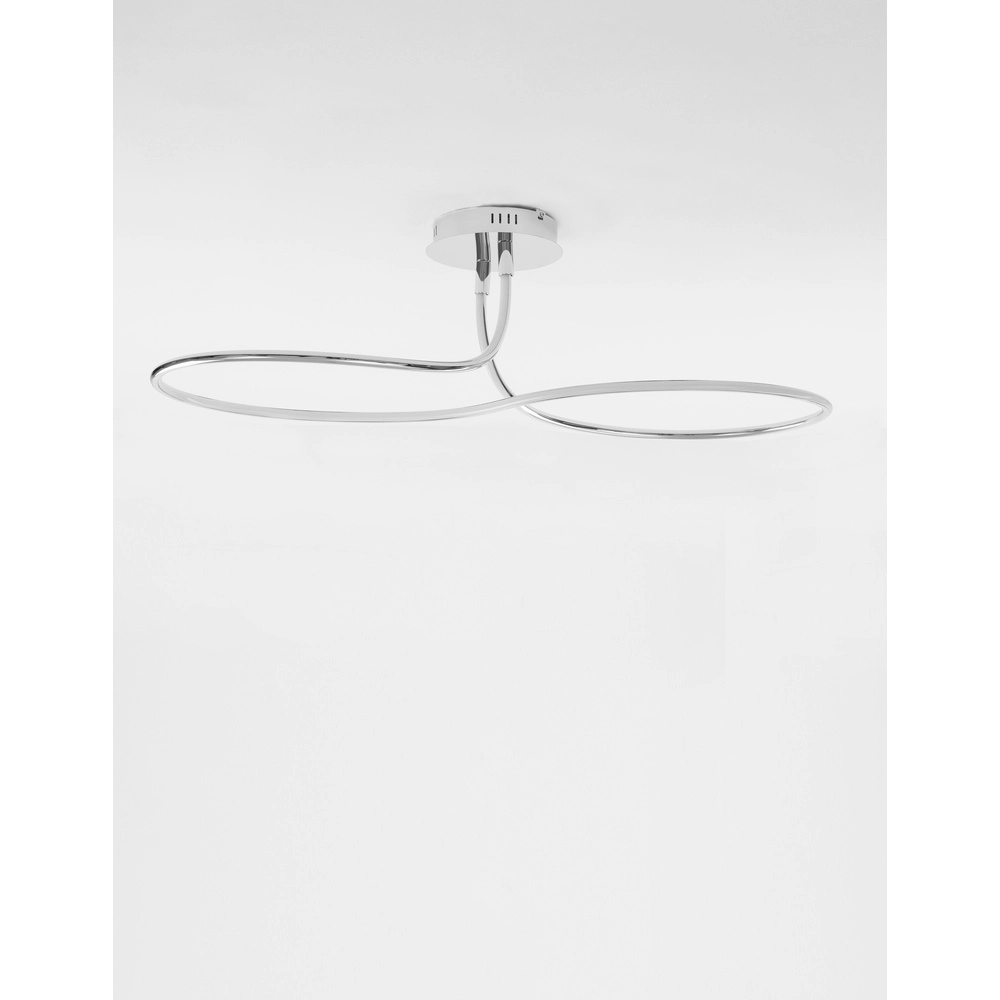 Deckenlampe Fungo Locke chrom Lyora 5212017419873