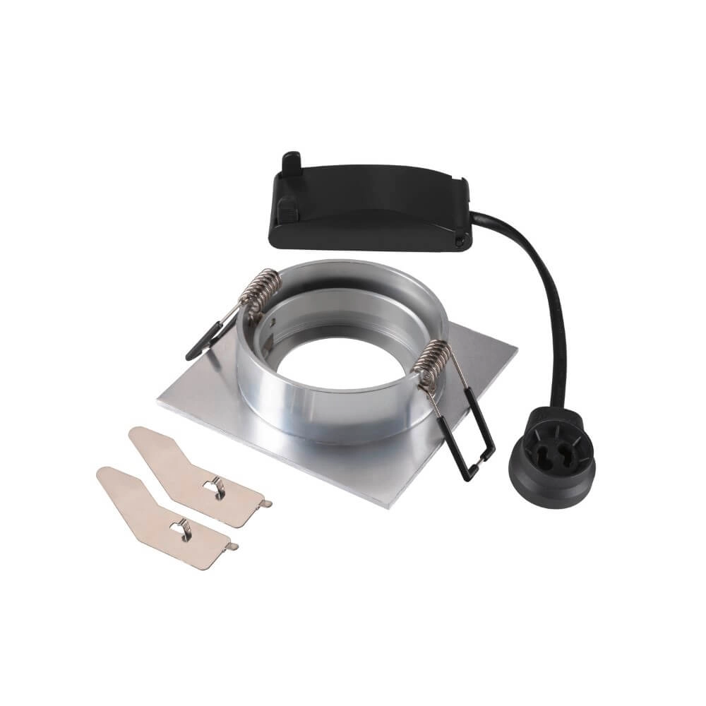 Einbaustrahler New Tria 68 quadratisch - Aluminium - GU10 SLV 4024163276160