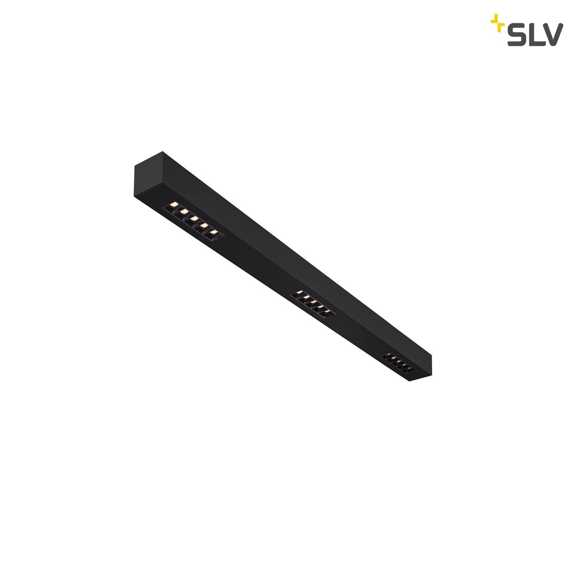 Deckenleuchte Q-Line 100 cm – 3000 K Schwarz SLV 4024163189781