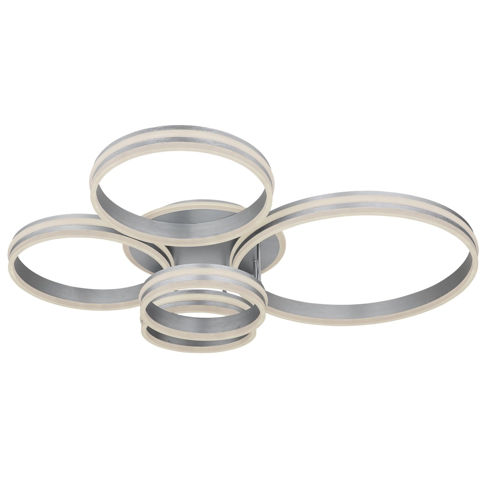 Deckenlampe Rubio Graue 5 Ringe Globo 9007371422913