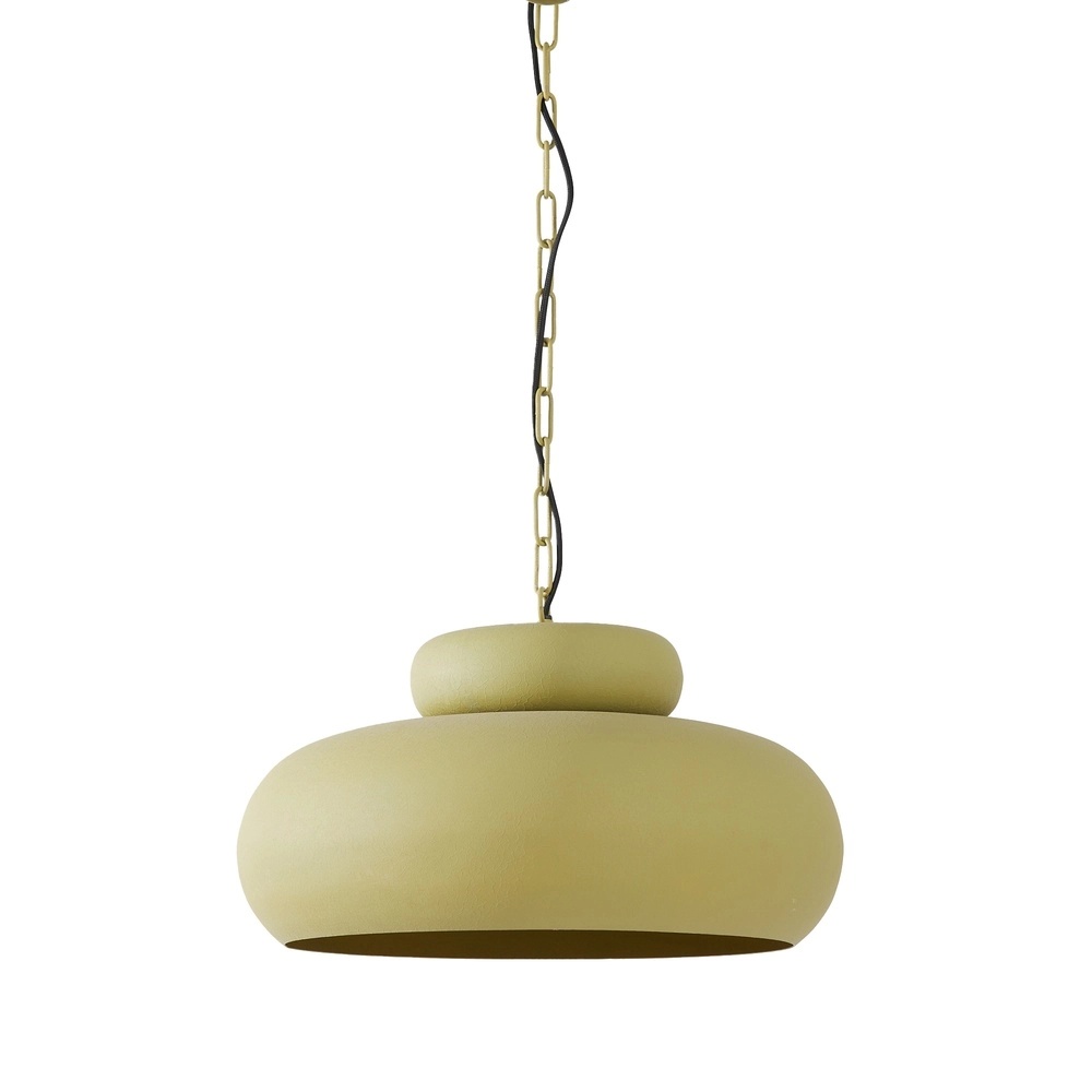 Pendellampe Neiva Ø 46cm – olivgrün – 1x E27
