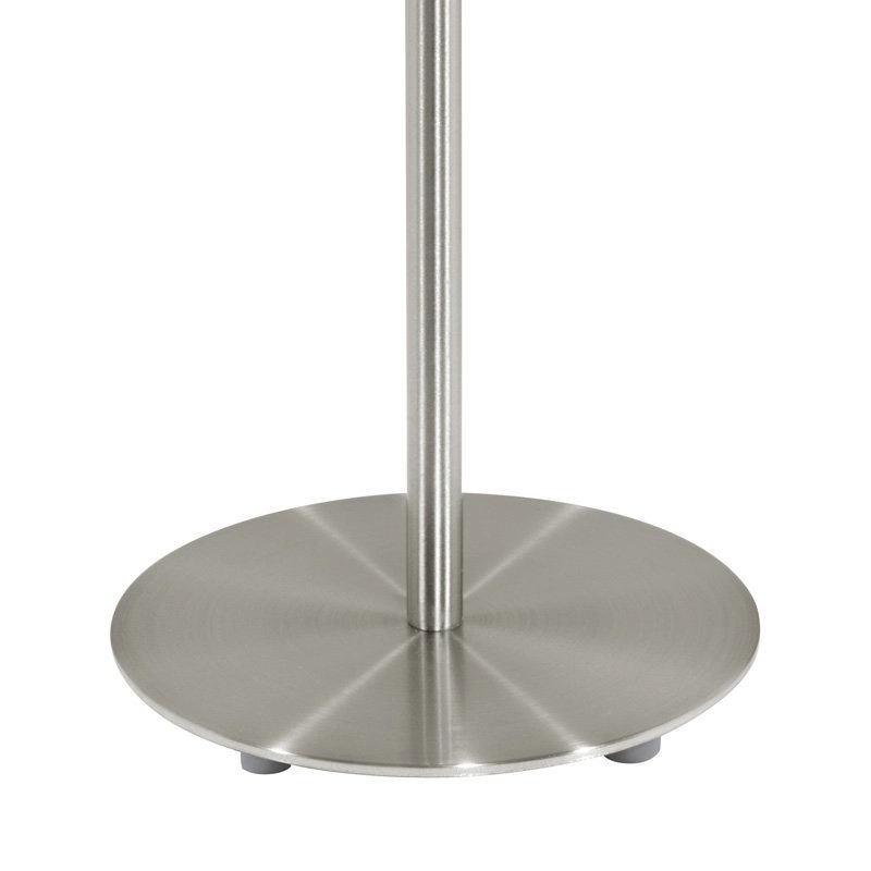 Tischlampe Pasteri 40 cm grau mit mattem Chrom Eglo 9002759315962