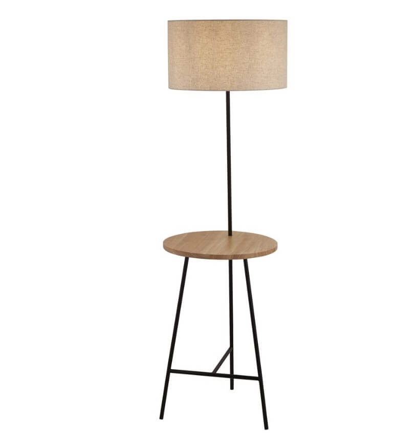 Stehlampe Washington mit Tisch