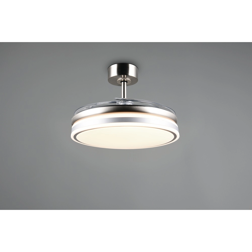 Fan Volda Nickel Ø 106 cm Trio 4017807689075