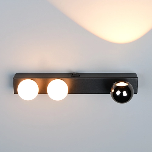 Wandlampe Arpino Schwarz 30cm Trio 4017807683622