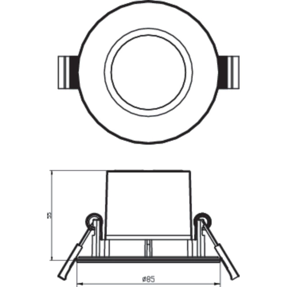 Weißer LED-Spot Dive Set von 3 Philips 8718699755928