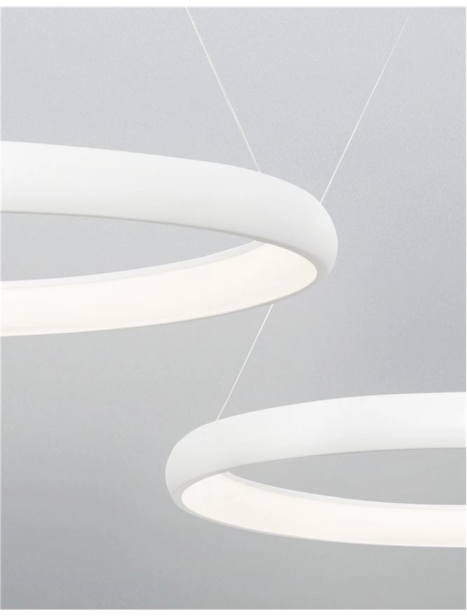 Design-Pendelleuchte Albi weiß Ø 81cm Lyora 5212017416896