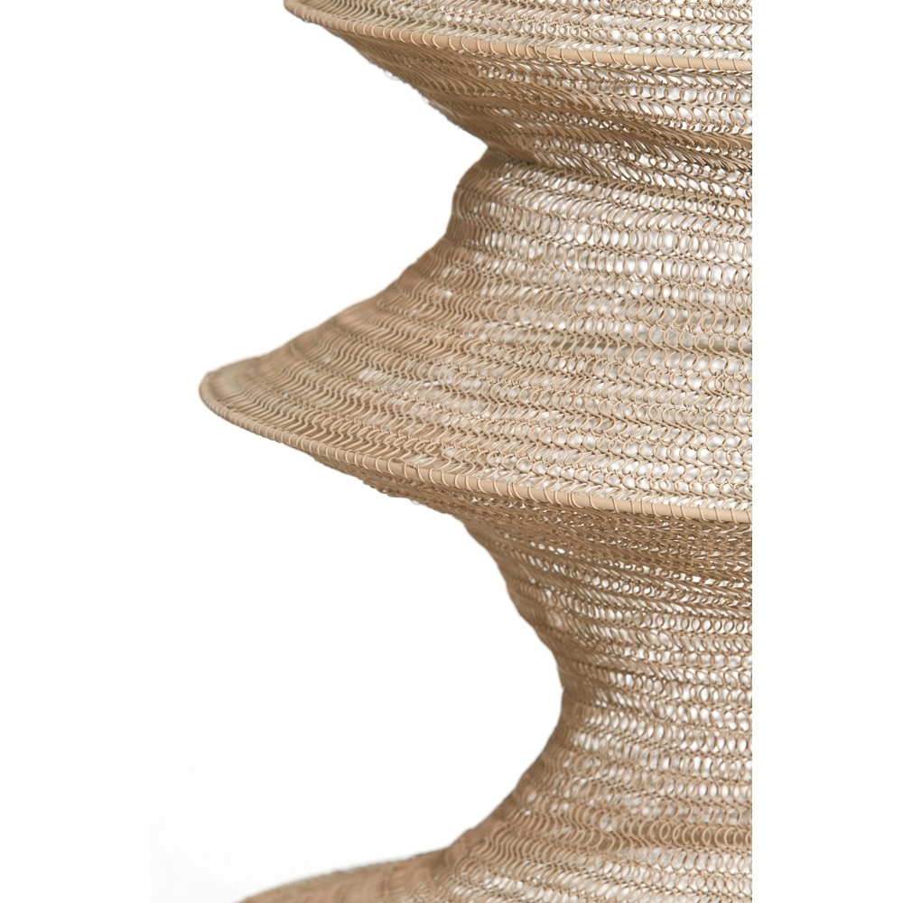 Metallnetz-Pendellampe Nakisha Ø 48 cm – Sand Light & Living 8717807695071