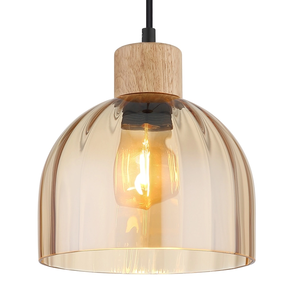 Pendellampe Swanson schwarze Ø 20cm Globo 9007371589647