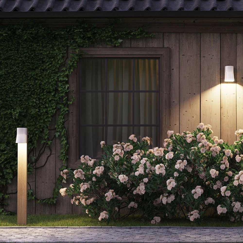 LED Downlighter Beacon Teak weiß Royal Botania