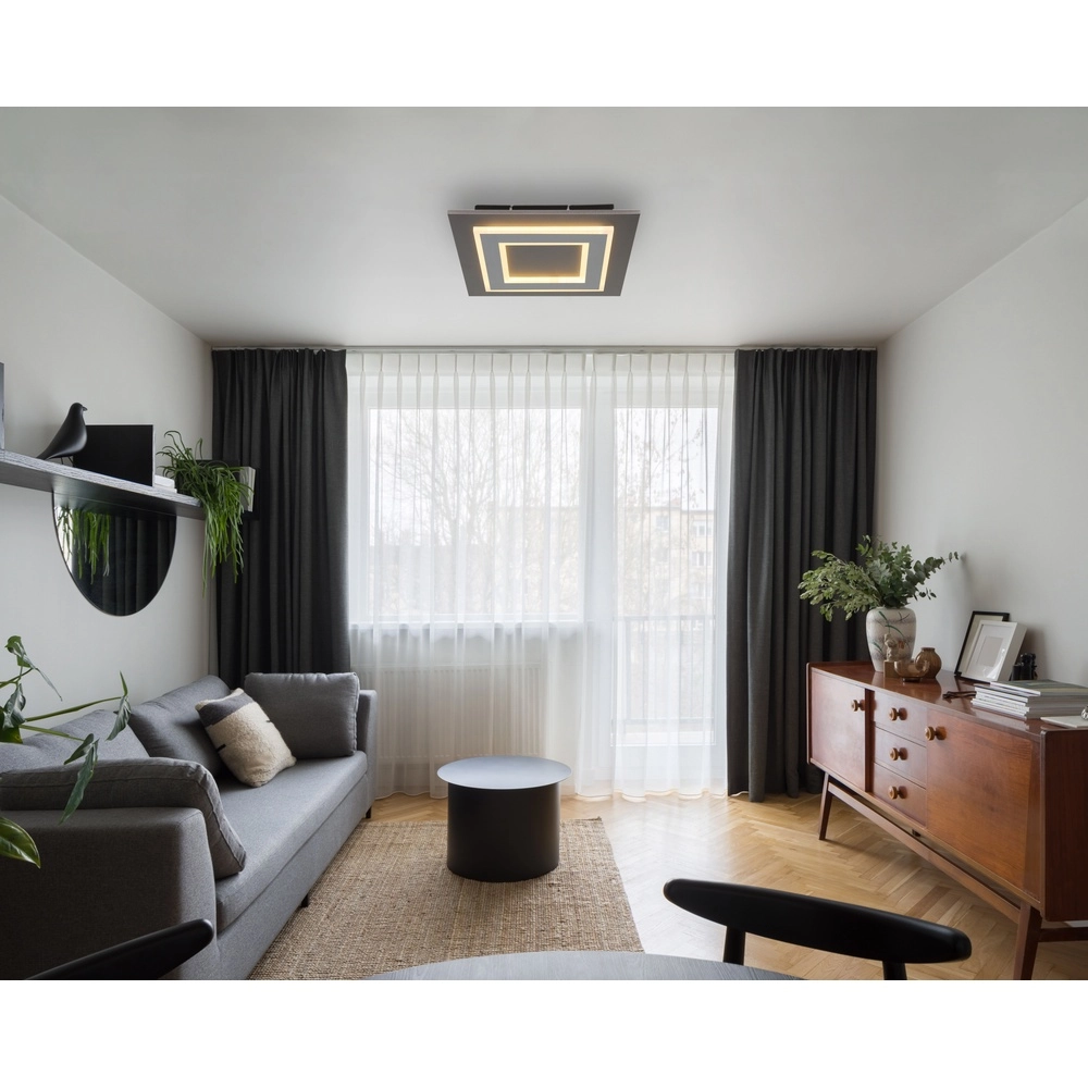 Design-Deckenlicht Jayden Quadrat 32 cm Globo 9007371459049
