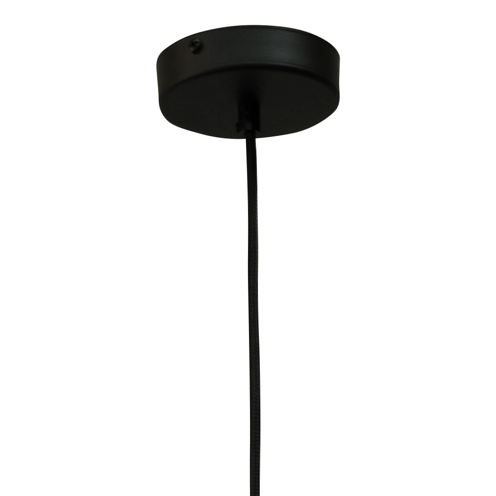 Schwarze Hängelampe Pineapple mit Klarglas Masterlight 8718121209364