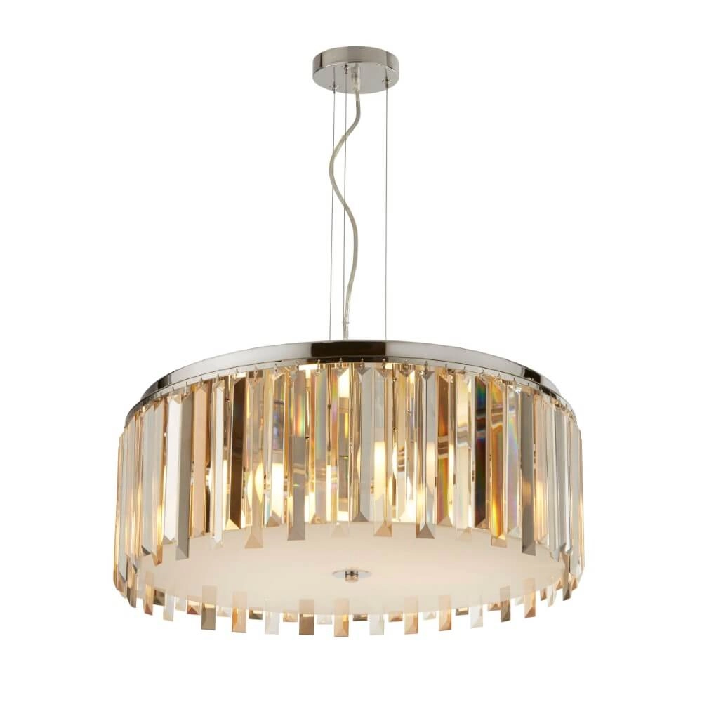 Hängelampe aus Kristall Clarissa Ø 60cm