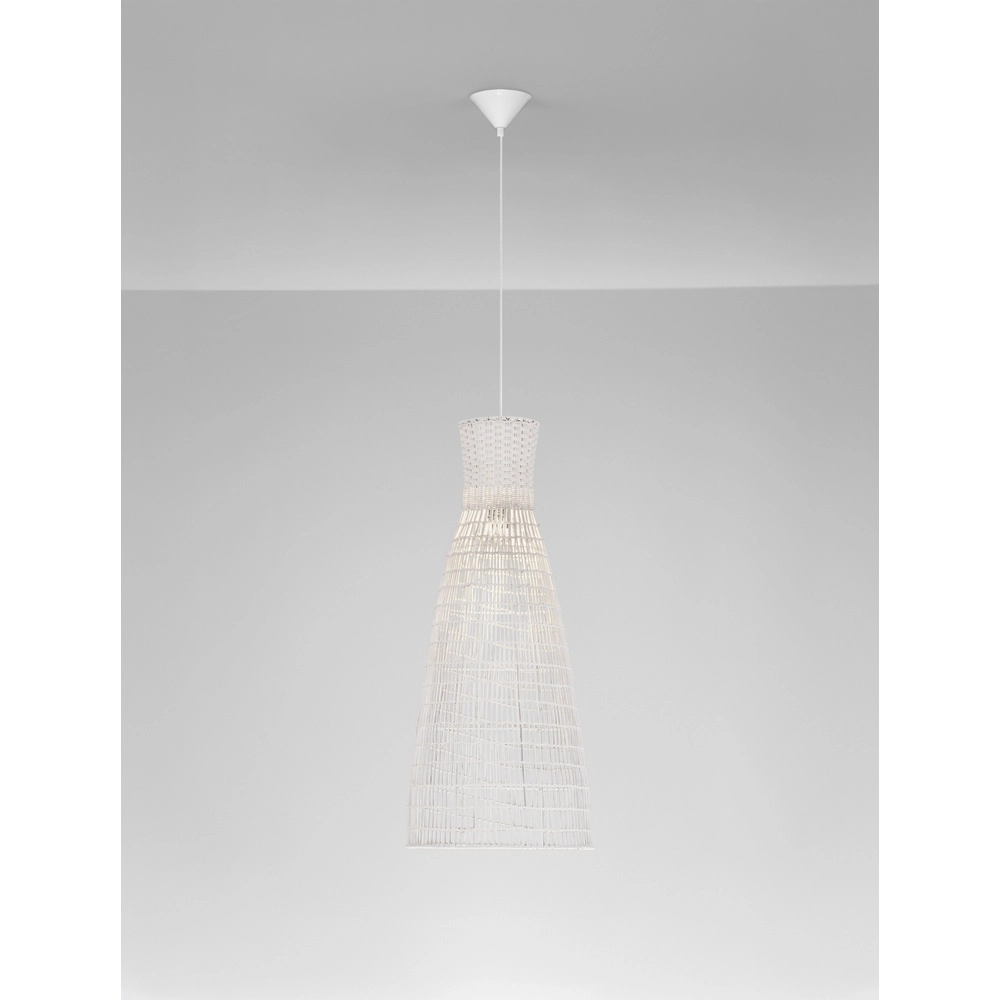Weiße Pendelleuchte Niro Ø 35cm Lyora 5212017477477
