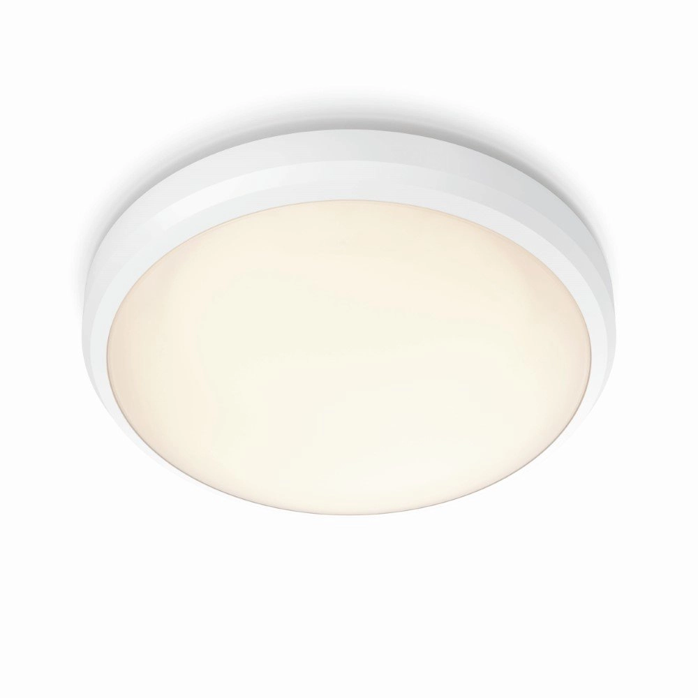 Weiße Deckenleuchte Doris Ø 22,5 cm