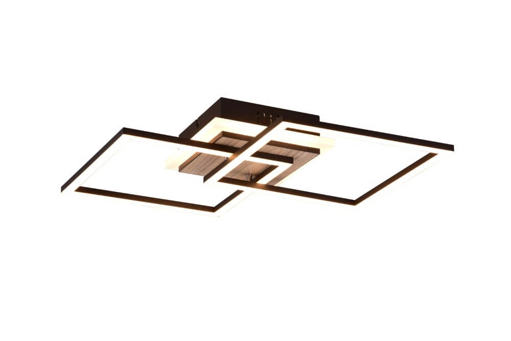 Deckenleuchte Giro Quadrat Trio 4017807562019
