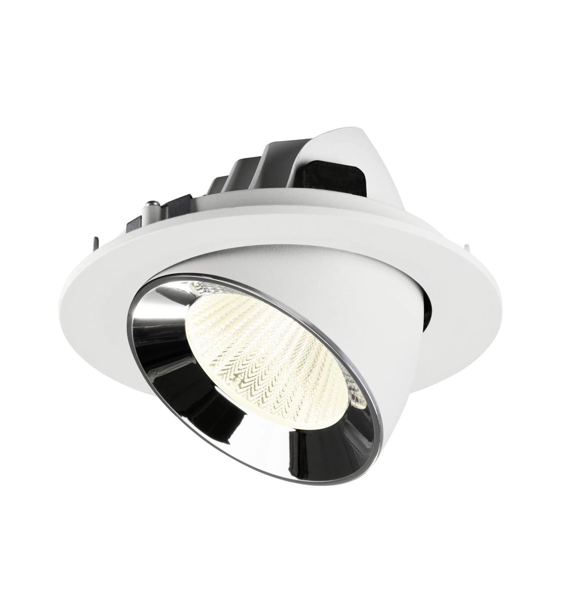 Einbau-Strahler Numinos Gimble L weiß/chrom 4000K - 40gr SLV 4024163310017