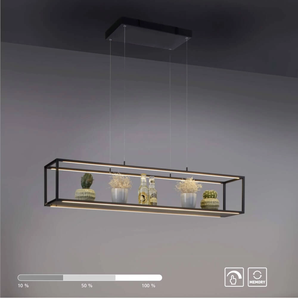 Design-Hängelampe Conni rechteckig Paul Neuhaus 4012248360996