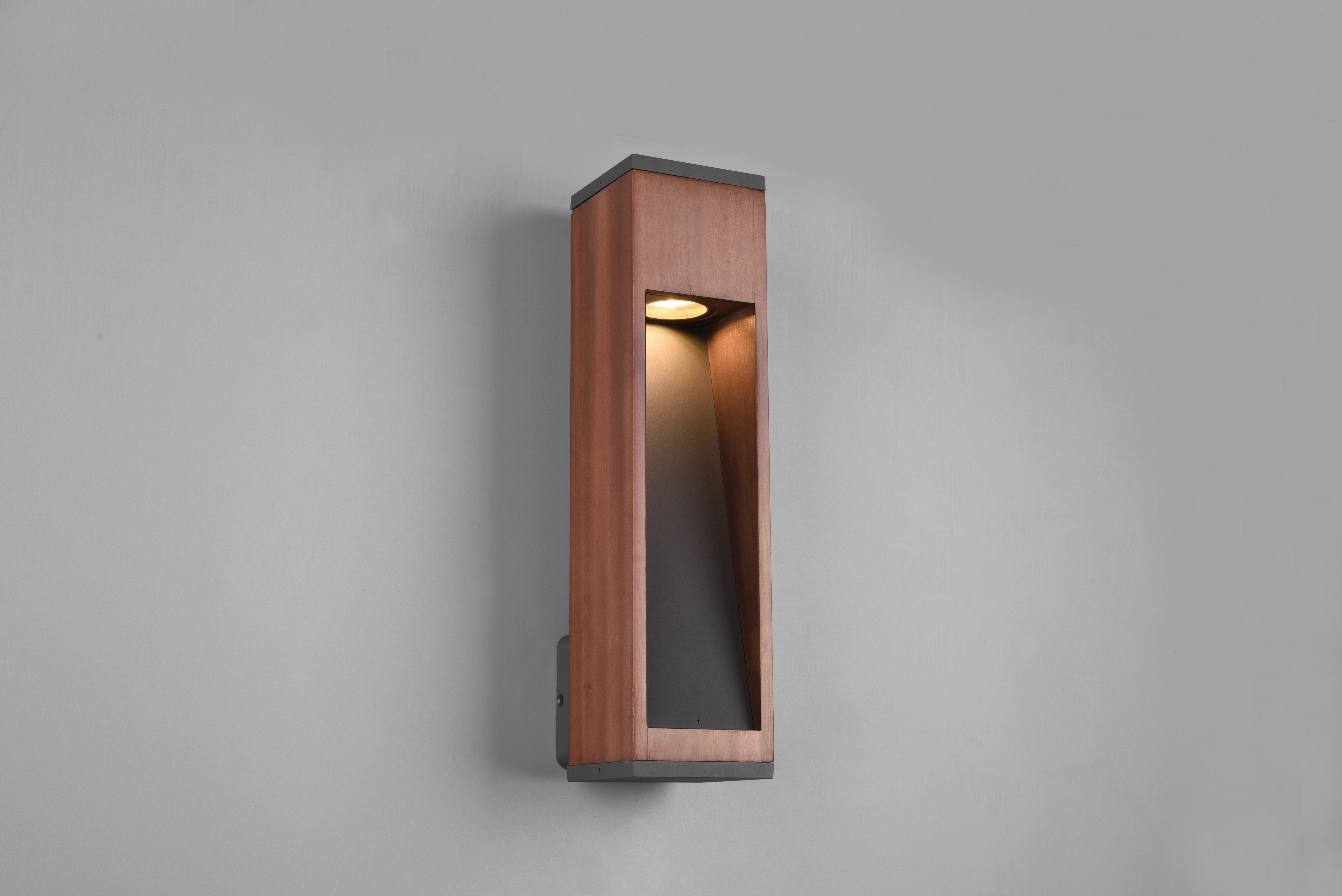 Außenlampe Canning Teakholz Trio 4017807492798
