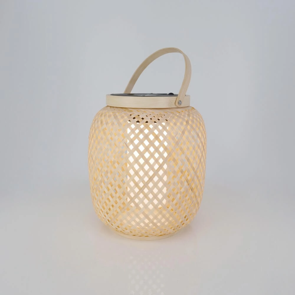 Solar-Tischlampe Marliano Rattan-Diamanten Eglo 9008606297948