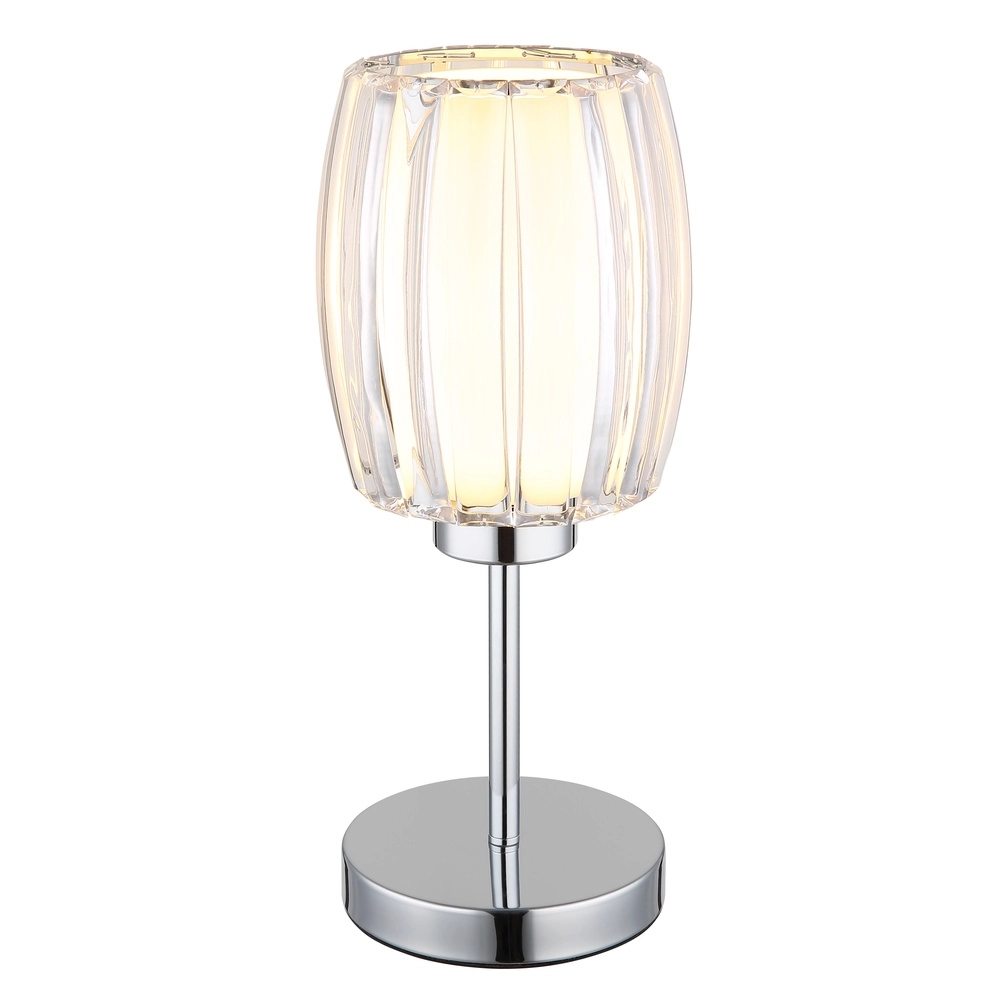 Tischlampe Maribel Chrom