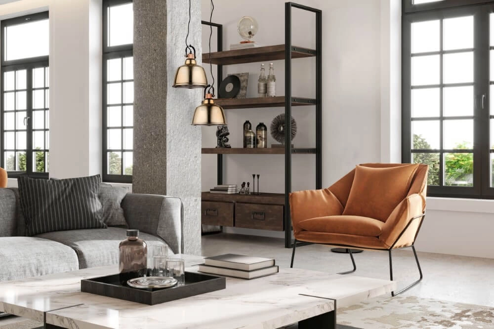 Ø 30cm Hängelampe Amalfi mit Glas Lyora 5903139838191