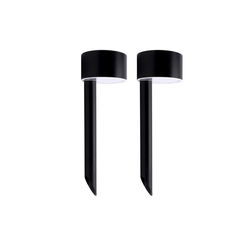 Sonnenpol True 24 cm – Schwarz – Set aus 2 Lyora 5055788300830