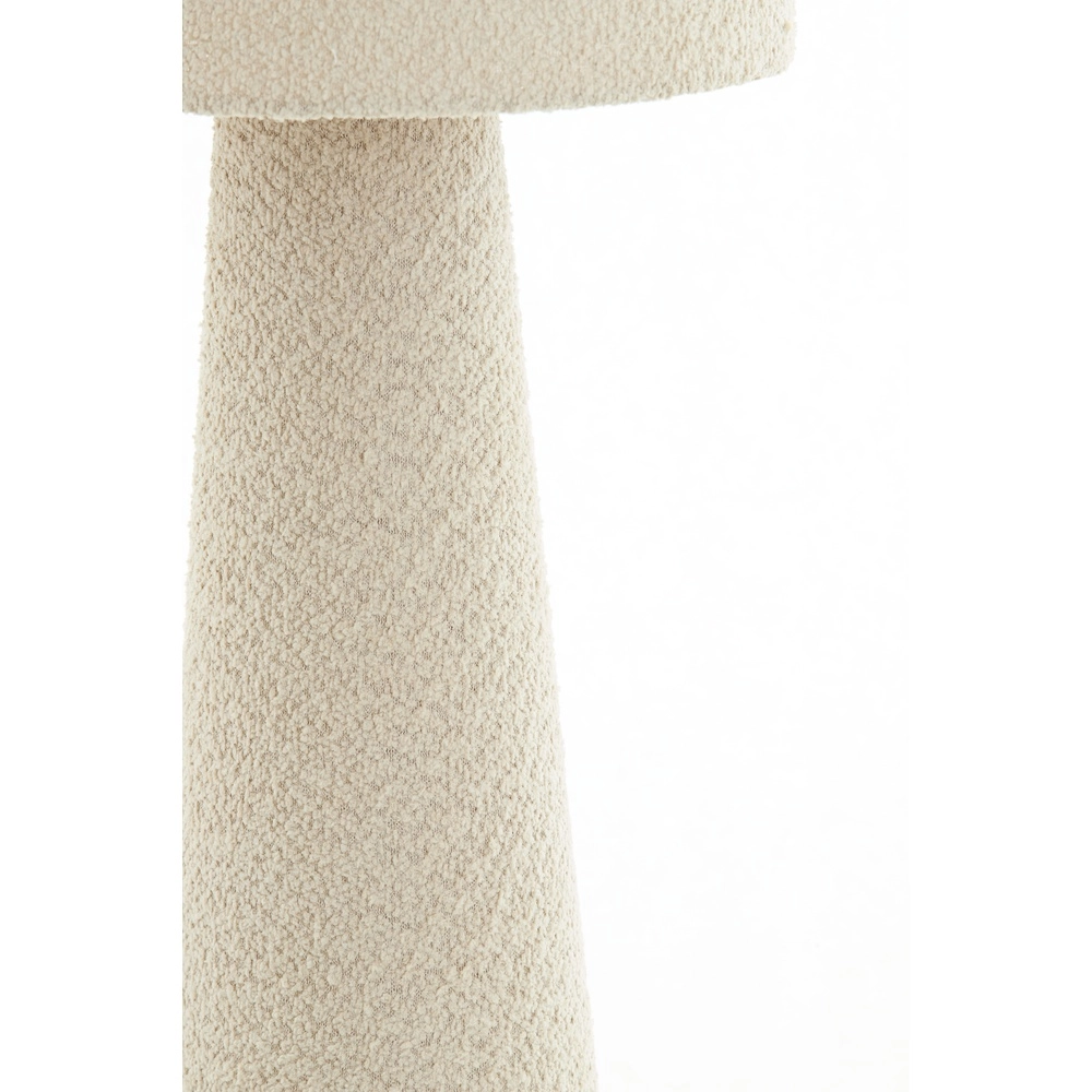 Stehlampe Micky Ø 38 cm – bouclé – Sand Light & Living 8717807761158