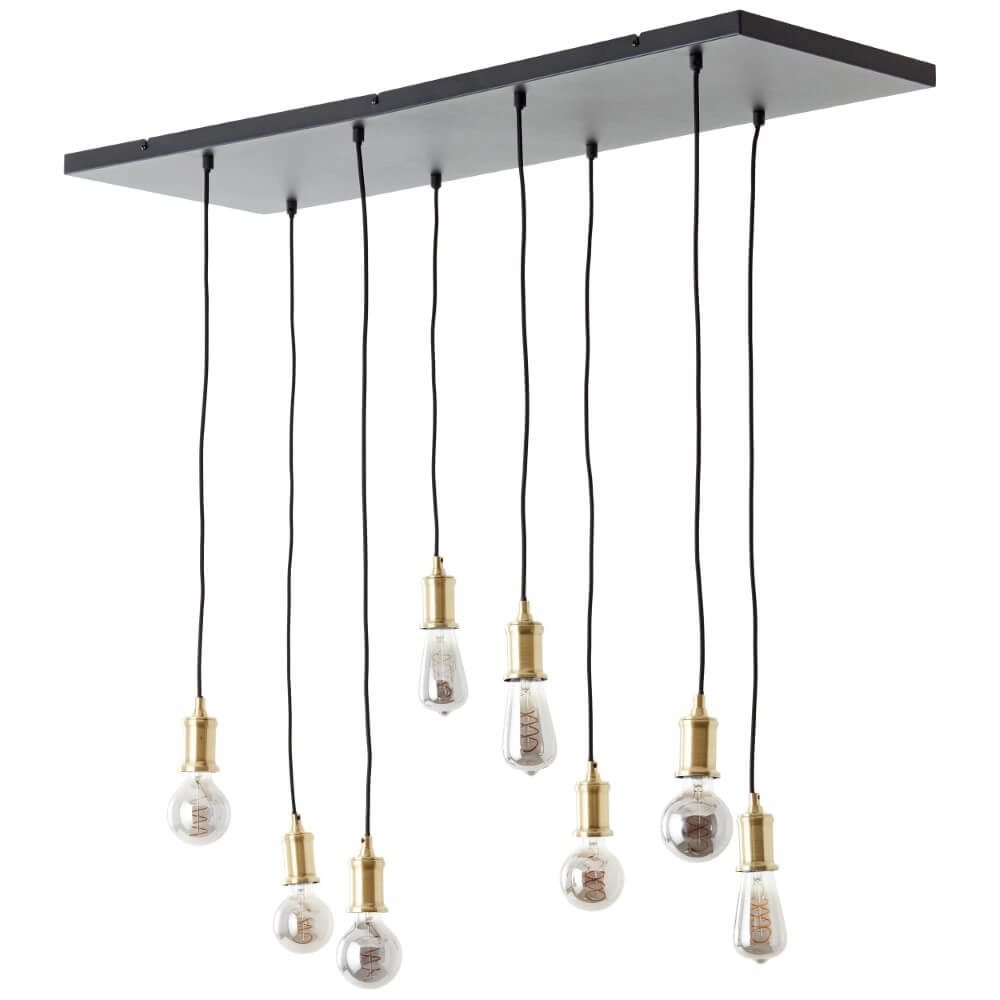 Hängelampe Darcia mit 8 Pendeln Brilliant 4004353411700